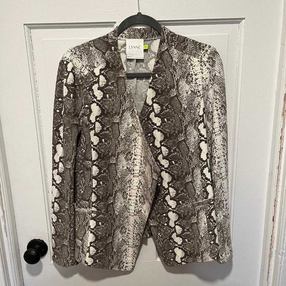 Lysse Snake Print Jacket